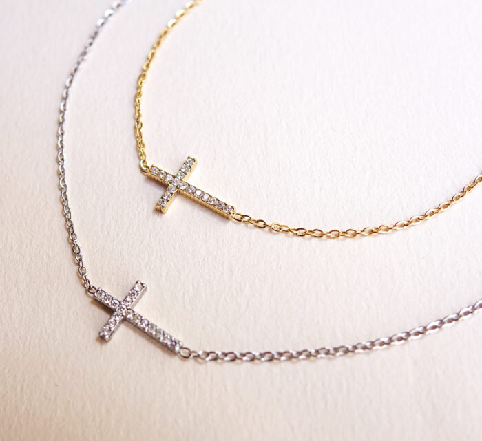 Bracelet croix brillante – Image 2