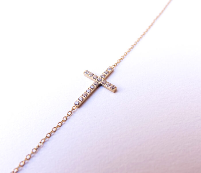 Bracelet croix brillante – Image 5