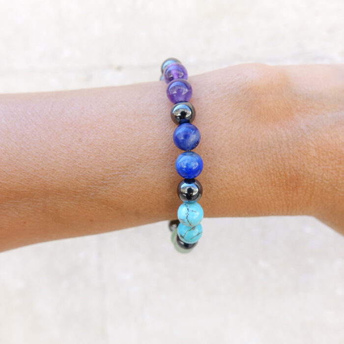 Bracelet "7 CHAKRAS"+ Hématite magnétique – Image 3